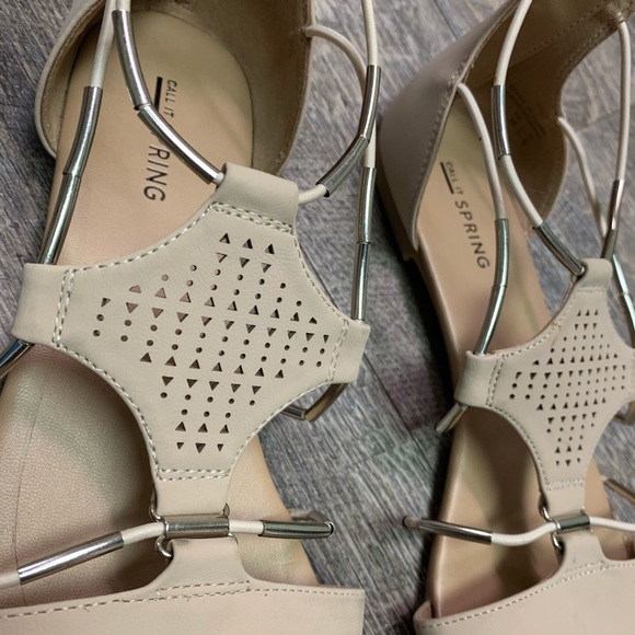 CALL IT SPRING ZIP BACK SANDAL - Picture 6 of 8